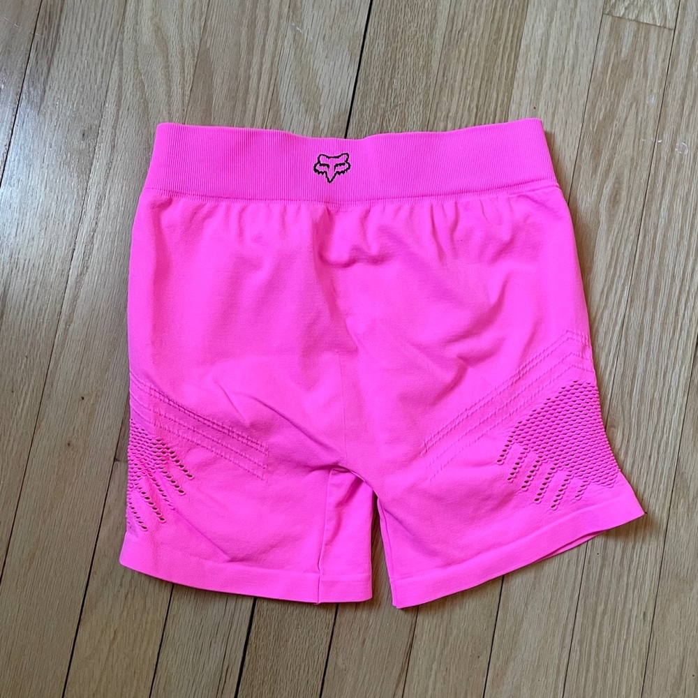 Fox Racing Spandex/Shorts - Hot Neon Pink - M/L